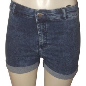 4/$20 • H&M DIVIDED • Cuffed Denim Jean Shorts